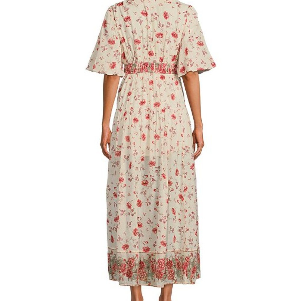Free People Women's Lysette Boho Style Floral Maxi Dress Size M | L | XL - Picture 8 of 9